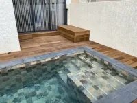 Construction d'une piscine balinaise (4)