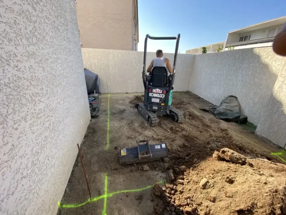 Construction d'une piscine balinaise (7)